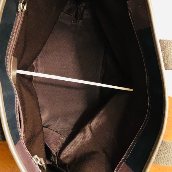 Bally canvas handbag - Picture 8 of 10